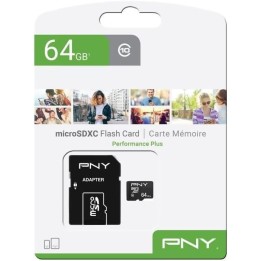MicroSD XC 64Gb PNY Classe 10